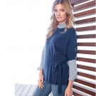 Rundhals-Pullover aus 100% Kaschmir